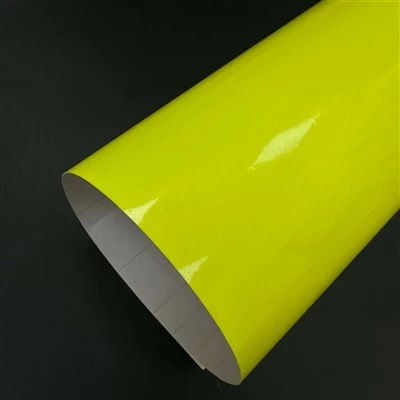 Motosiklèt Grafik Vinyl-Neon jòn
